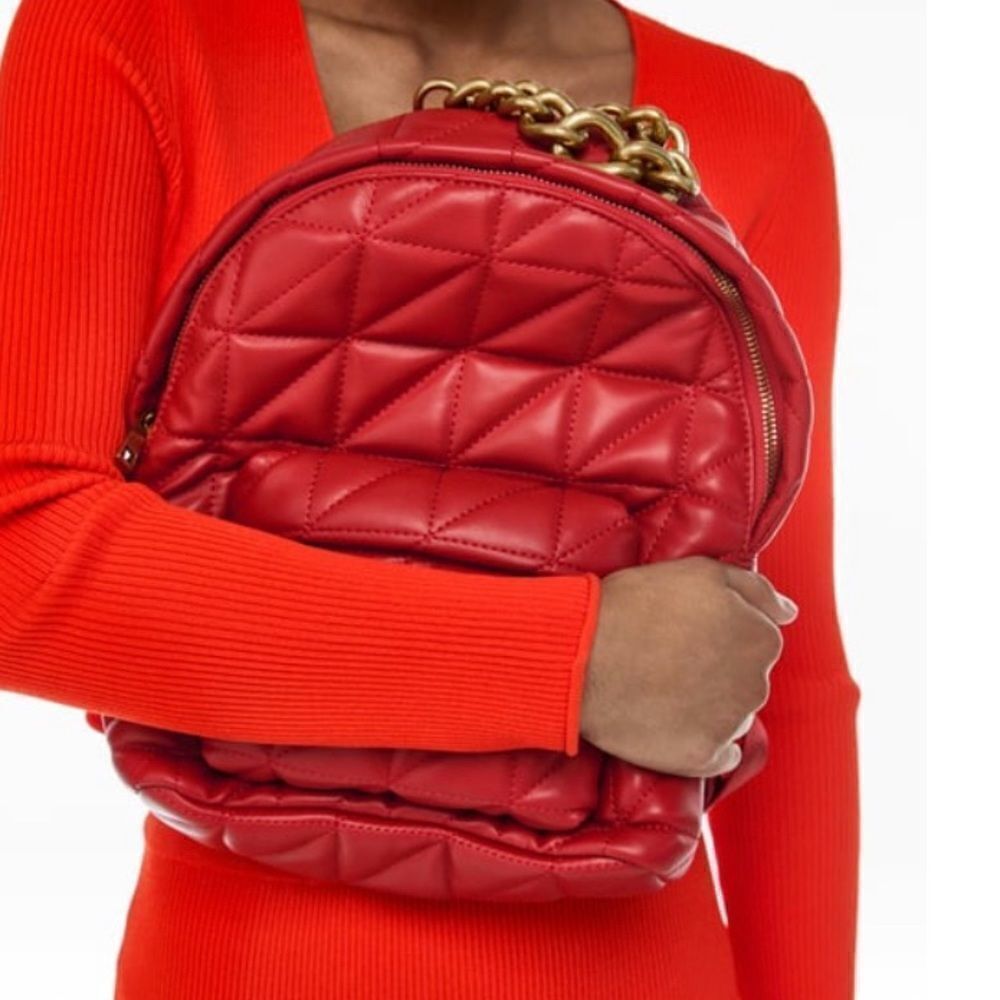 ❤️Last deal ❤️Zara red backpack